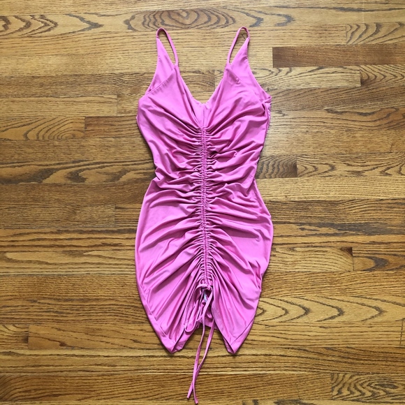 Center Scrunched Mini Dress main image 1